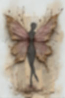 AI Fairy Art Print – Vintage Paper Effect & Ethereal Fantasy Style _ ClaudyasKunst.jpg