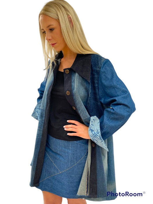 Thumbnail: Charlotte -  Oversized Denim jacket