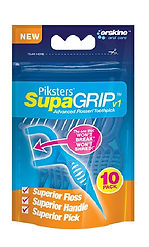 Individually sealed Piksters SupaGRIP 10pk