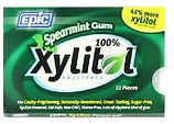 EPIC Xylitol Chewing Gum 12pc Blister Pack