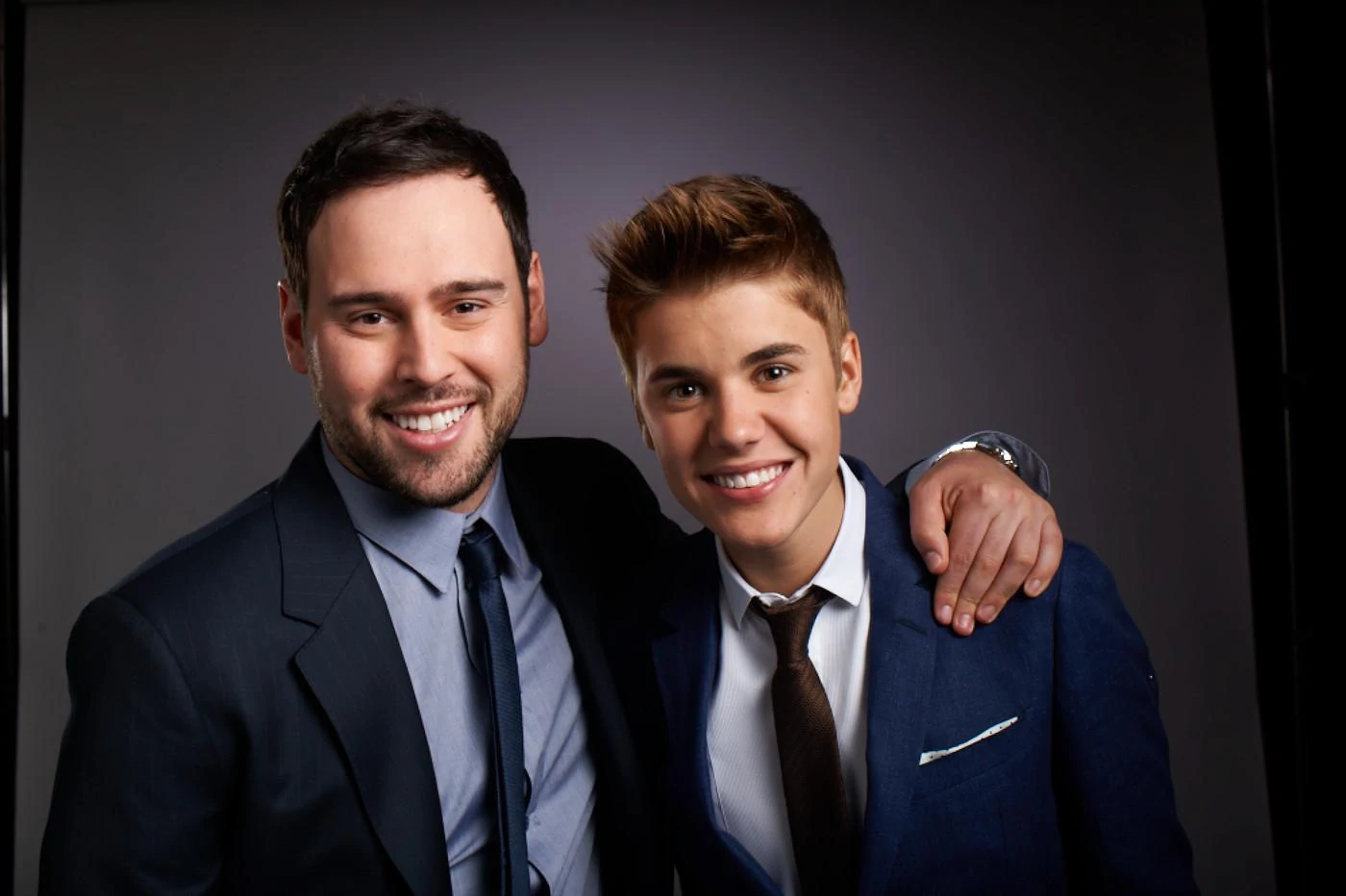 Scooter Braun & Justin Bieber