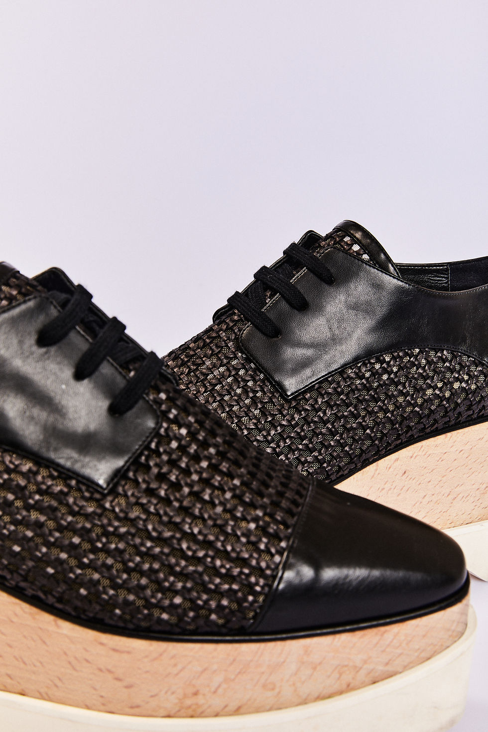 Thumbnail: Stella Mccartney Elyse Vegan Platform Oxfords