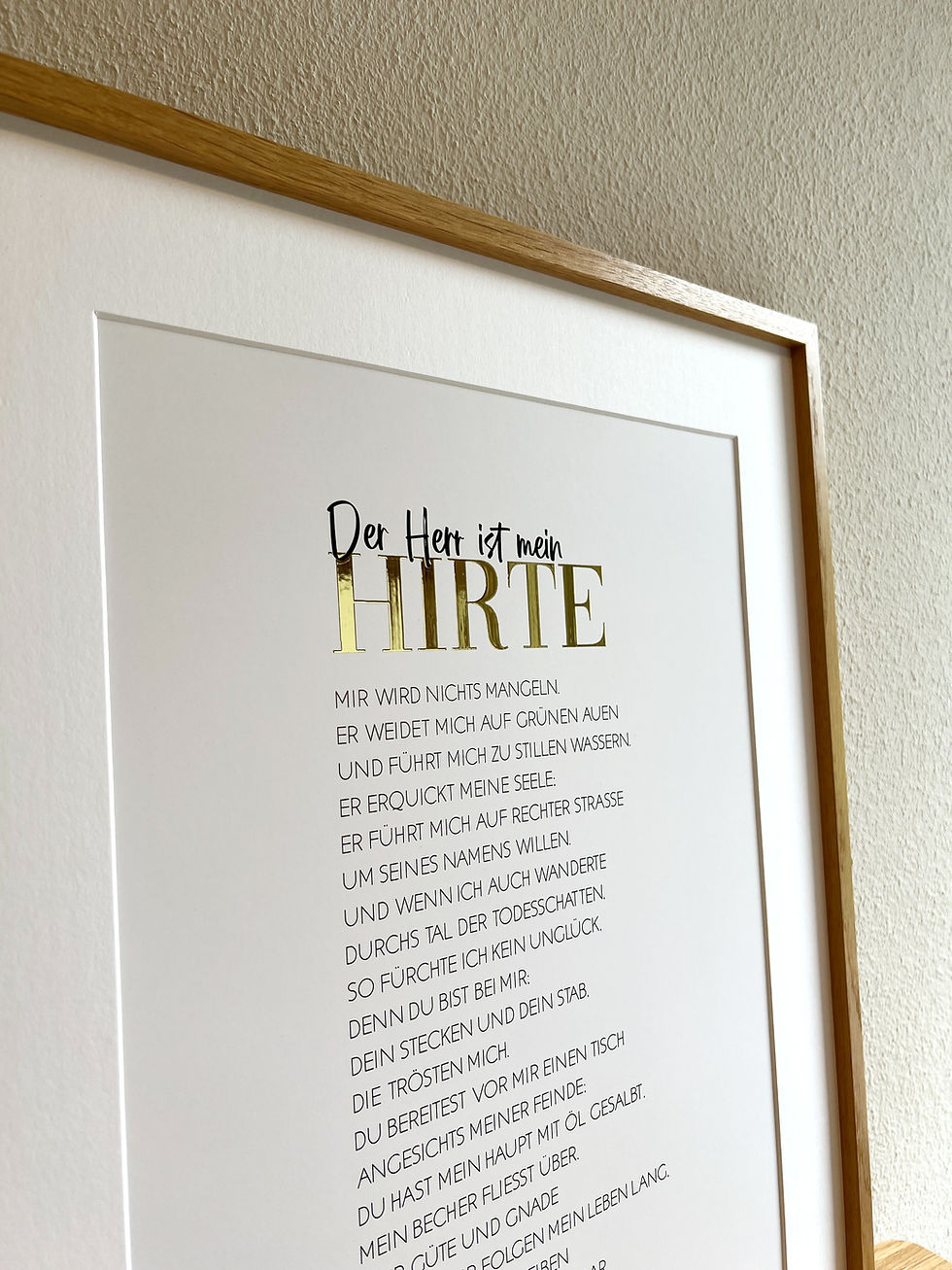 Miniaturbild: Poster | Psalm 23