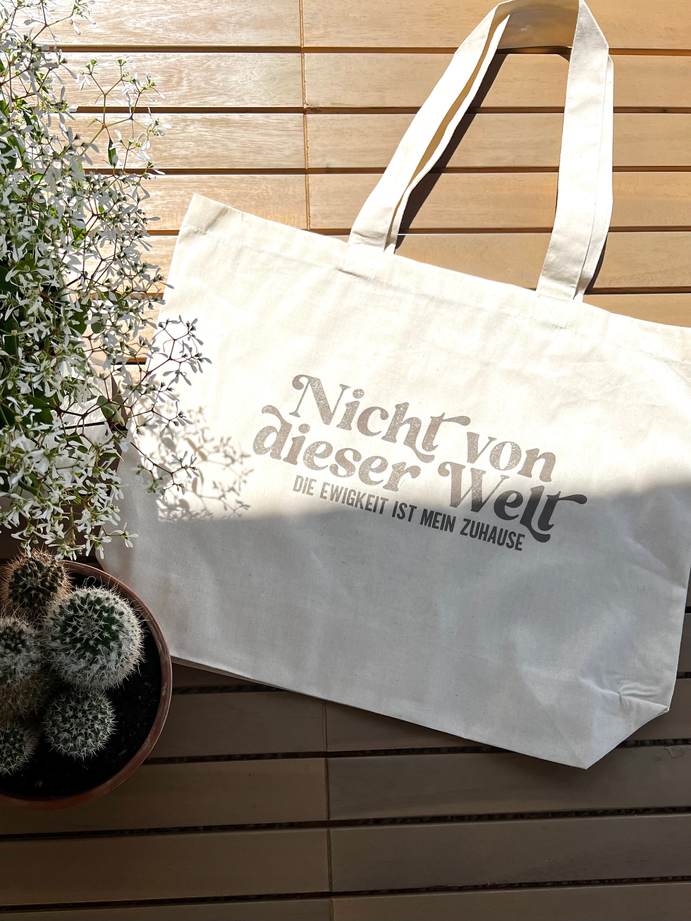 Miniaturbild: Baumwolltasche | Nicht von dieser Welt