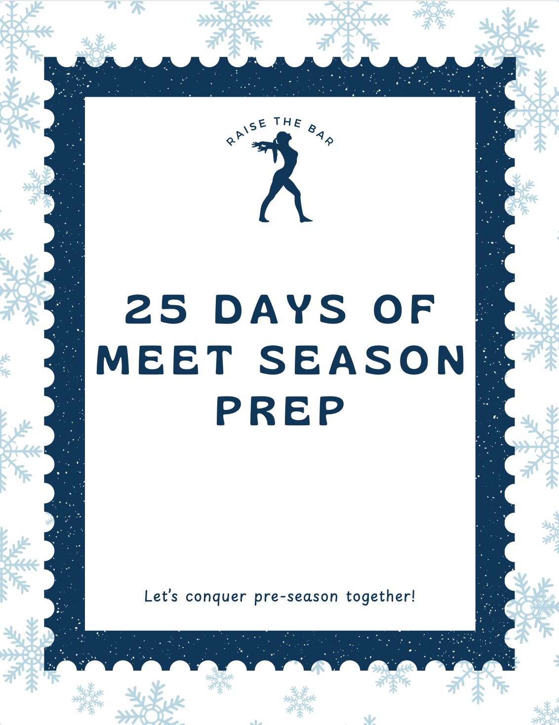 25 Days of Meet Season Prep Challenge