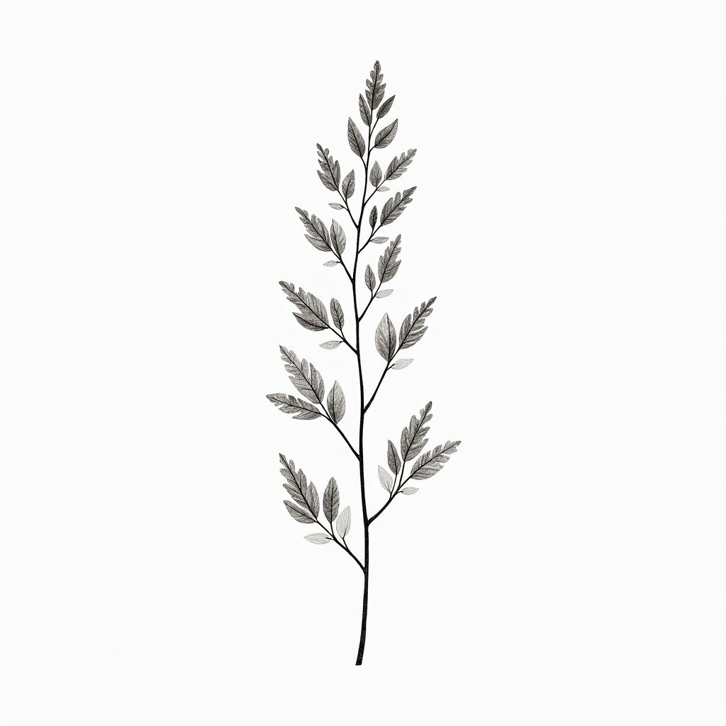 Botanical Line Art