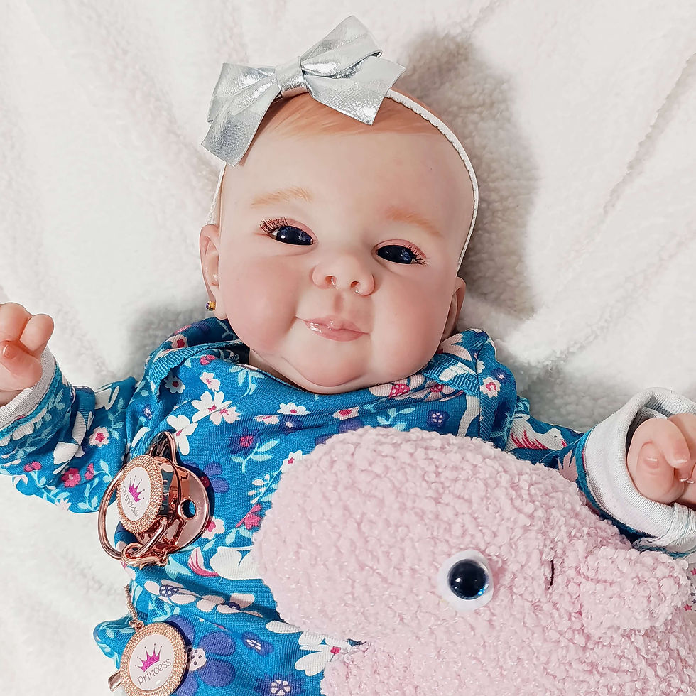 בובה אמיתית לילדים | בובת סיליקון תינוק | דנה 46 ס'מ
