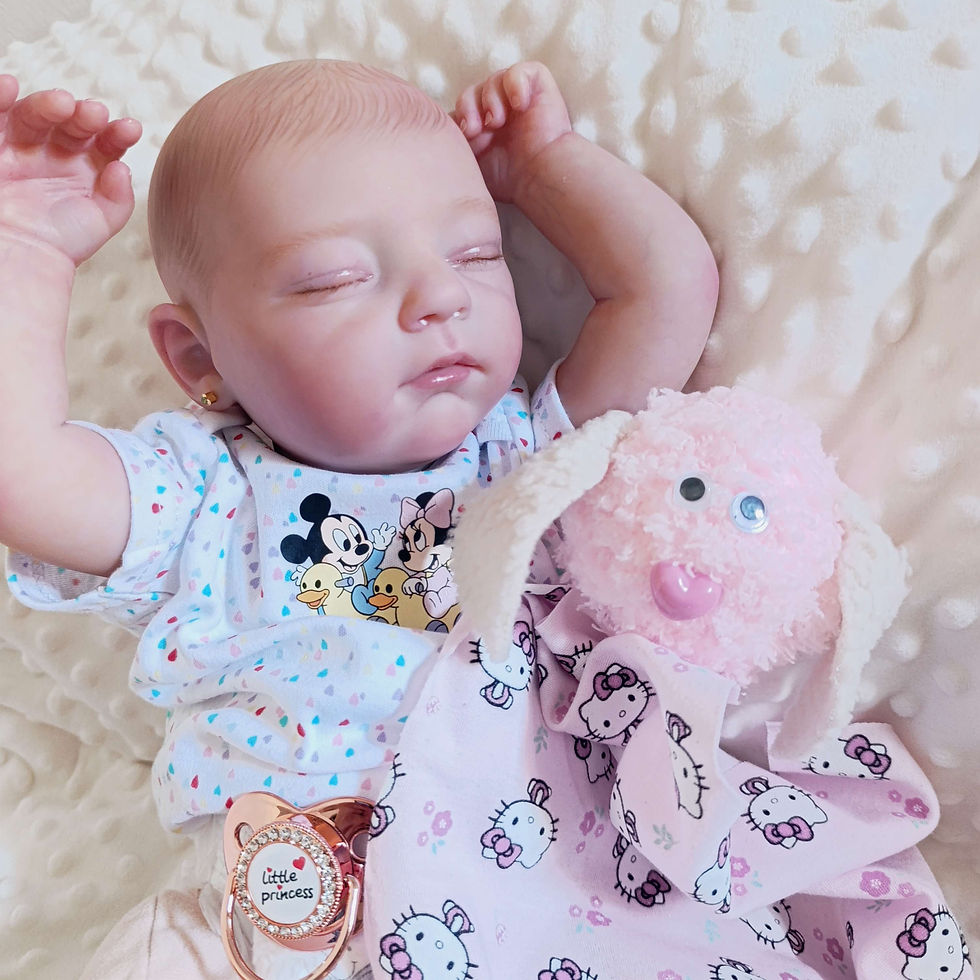 בובת תינוקת כמו אמיתי | בובת ריבורן | תמר 47 ס'מ