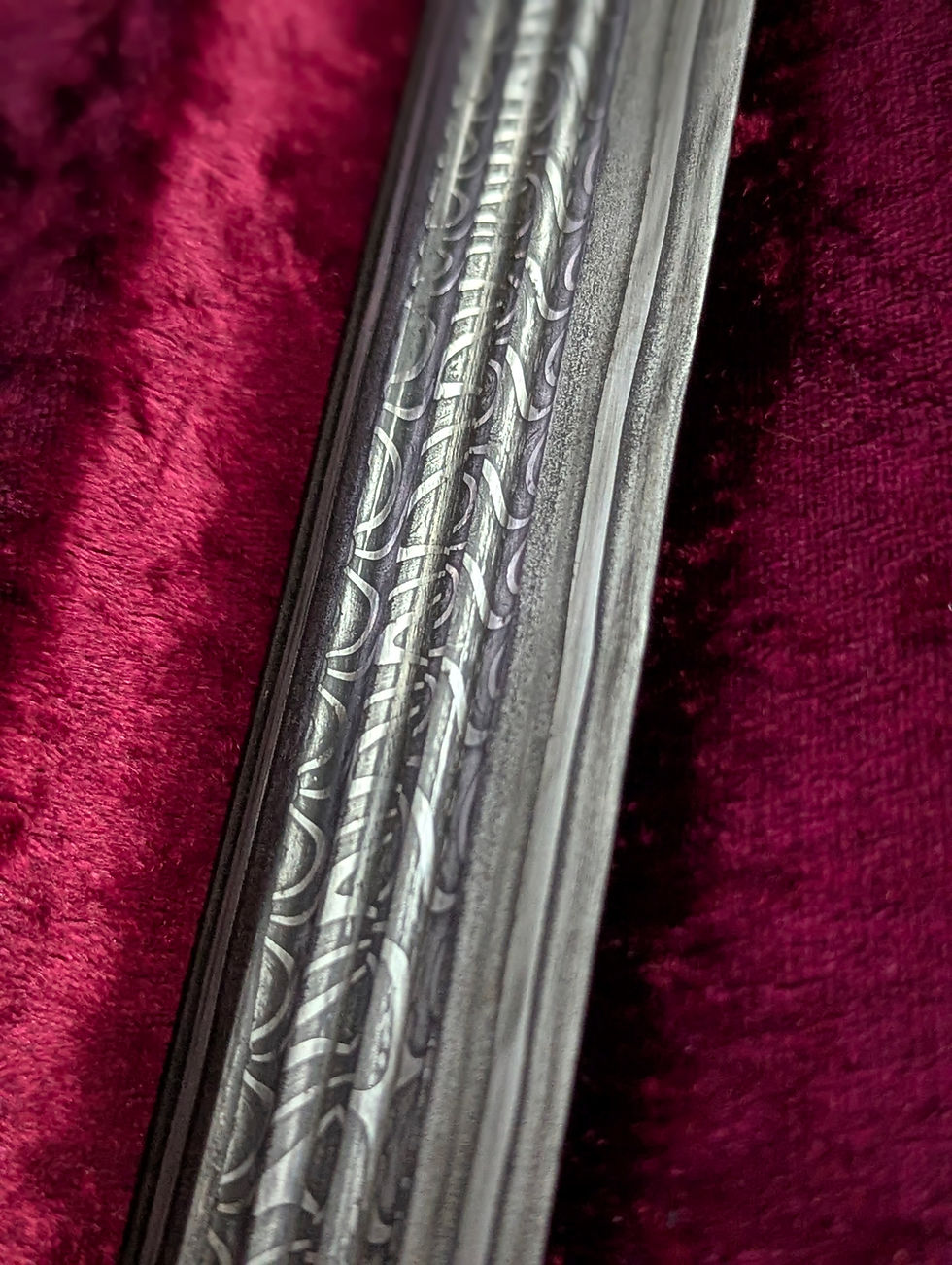 Thumbnail: Pattern Welded Basket Hilt Broadsword