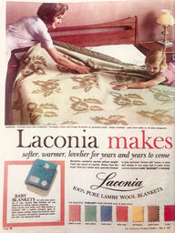 Vintage Advertisement for woollen blankets made in Australia.jpeg