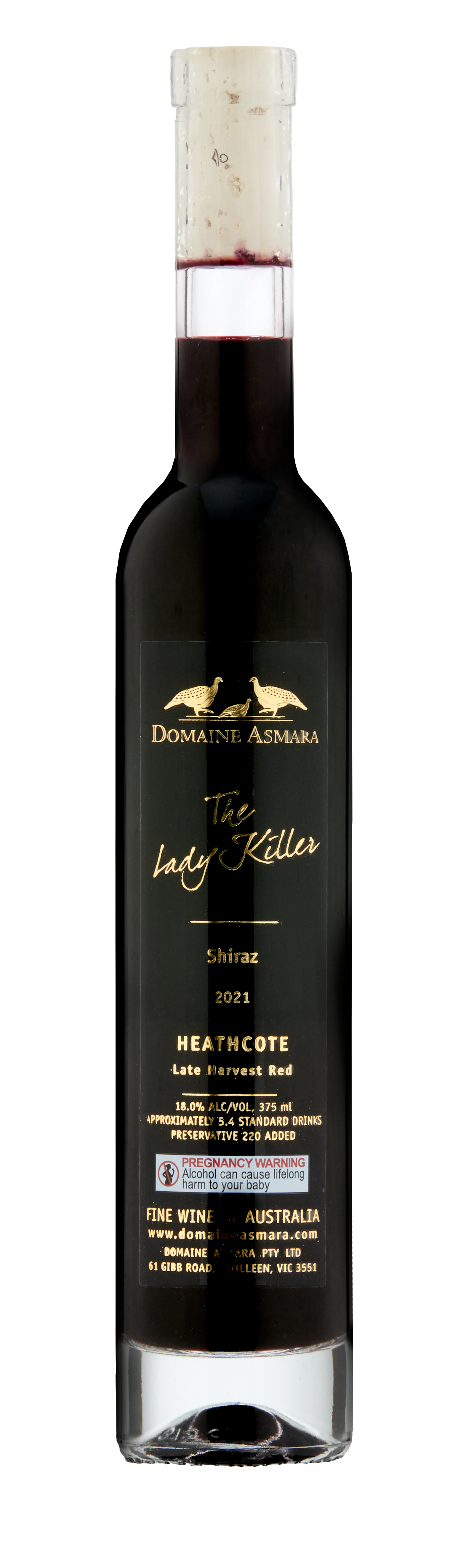 The Lady Killer Shiraz 2021 (six pack)