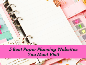 5 Best Paper Planner Websites