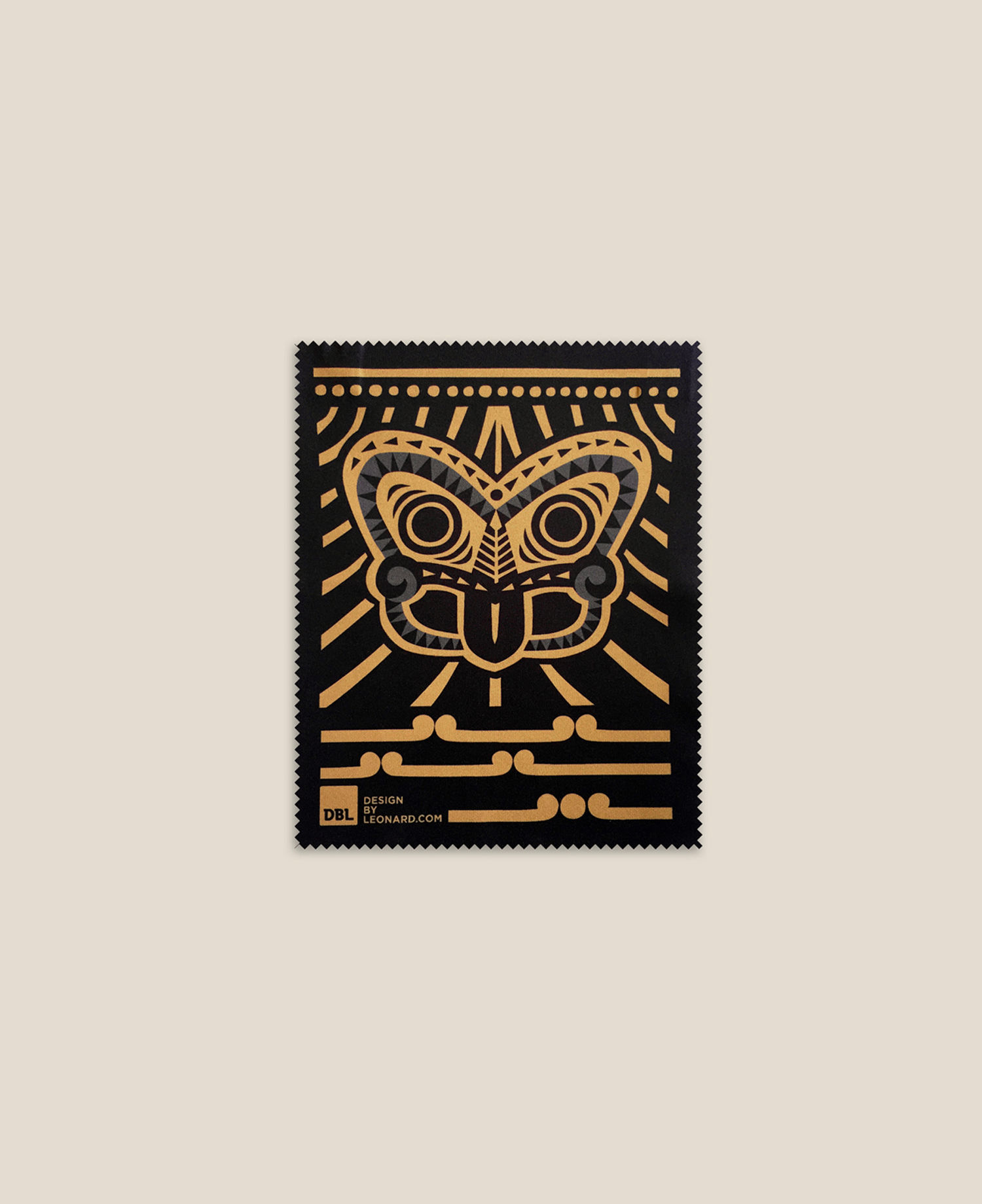 Lens Cloth - Tiki Gold