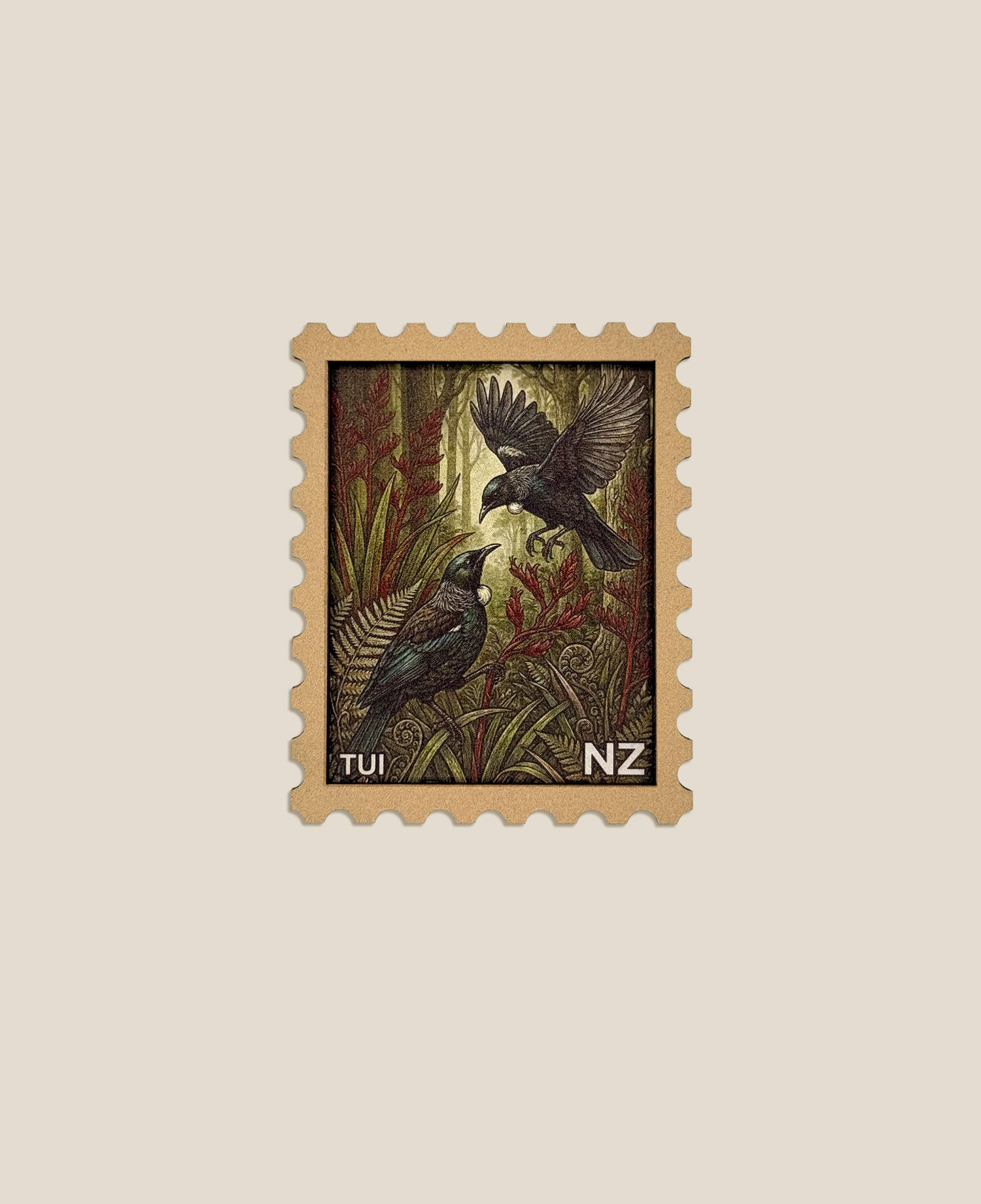 NZ Heritage Tui - Magnet