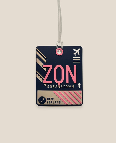 Bag Tag - Airport Code ZQN | DESIGNBYLEONARD