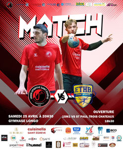 MATCH SM2 SAMEDI 25 AVRIL 2026