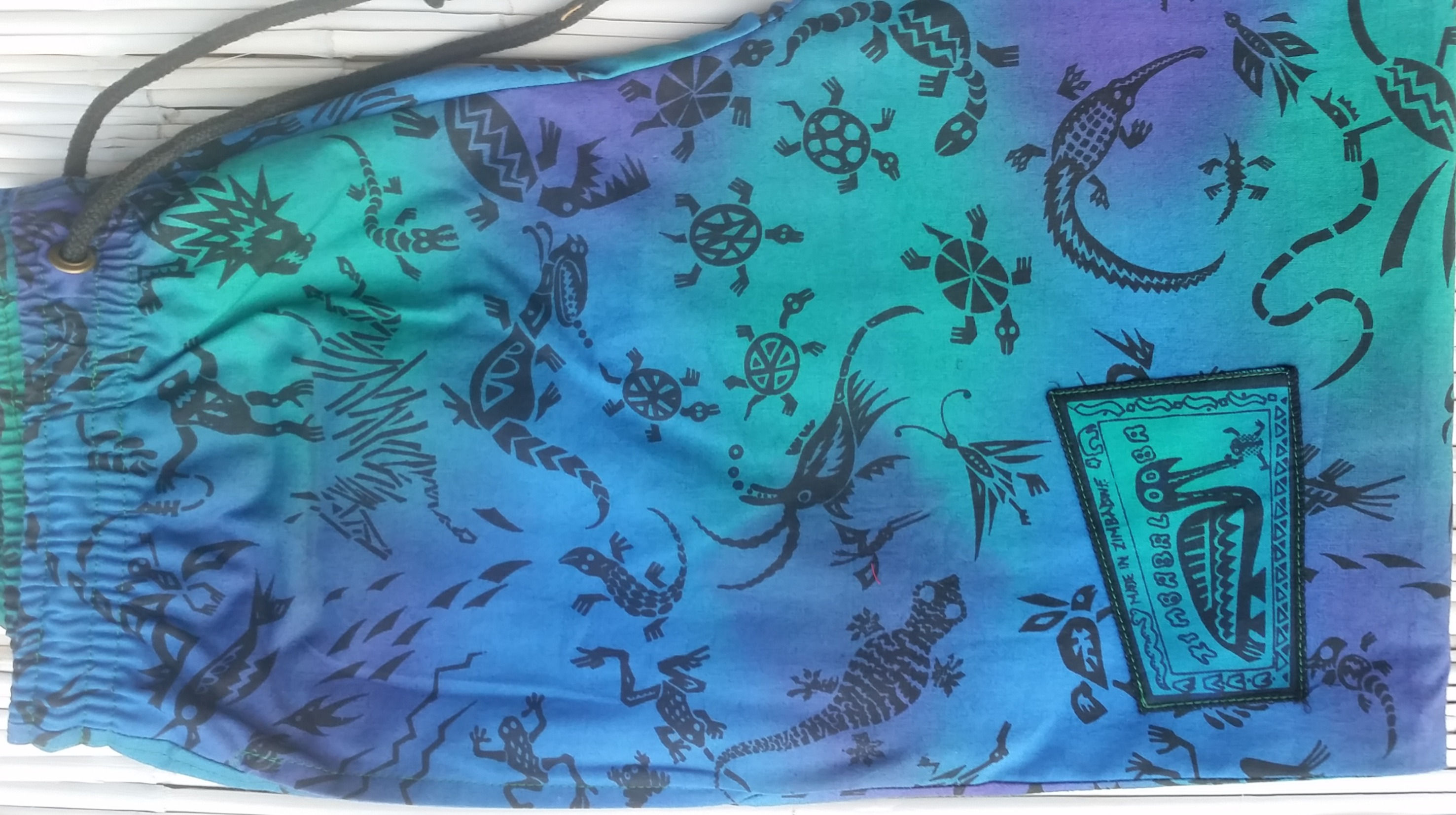 BlueGreen Jungle  ZIMBABALOOBA Trousers