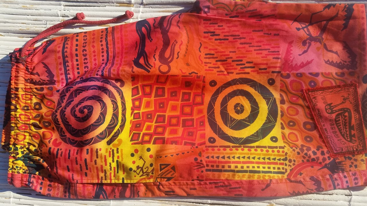 RedYellowOrange ZIMBABALOOBA Verts Trouser