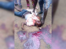 Man Killed By Stray Bullet From Officials Of Nigeria Customs While Returning From Church (Photos)Tal