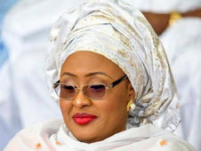 Aisha Buhari returns to Nigeria after ‘long holiday in UK