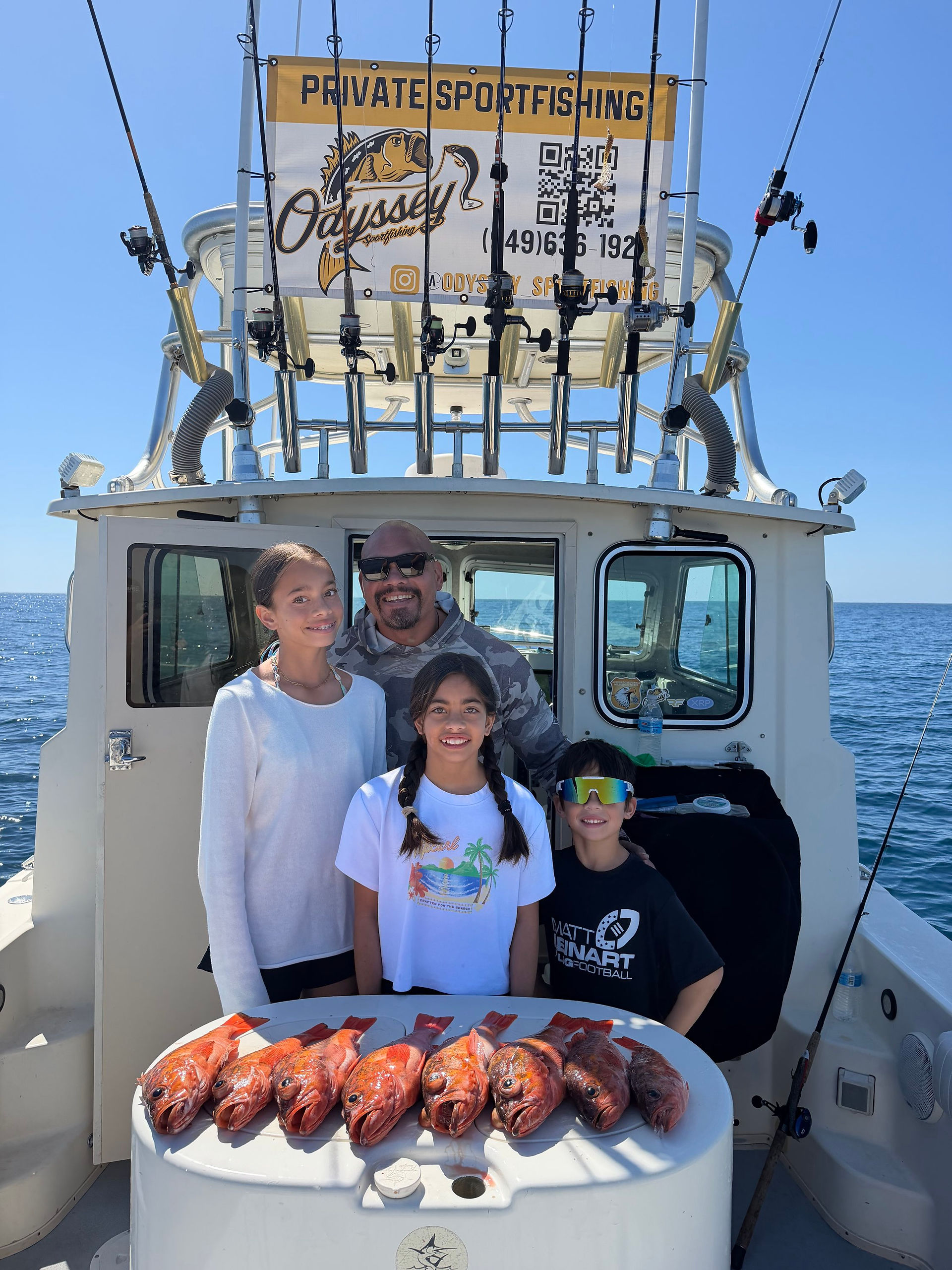Limit style vermillion rockfish fishing 