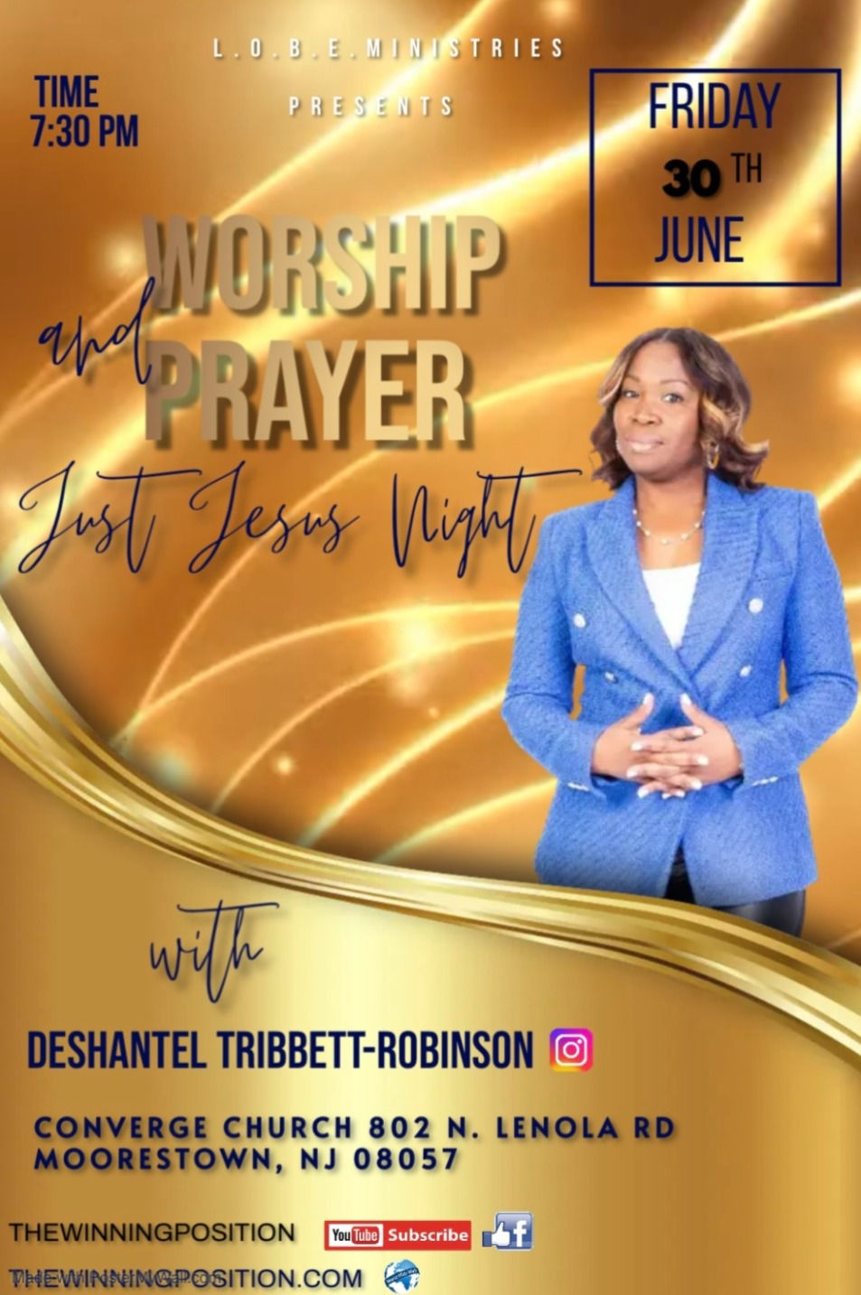 Just Jesus Night June 30th