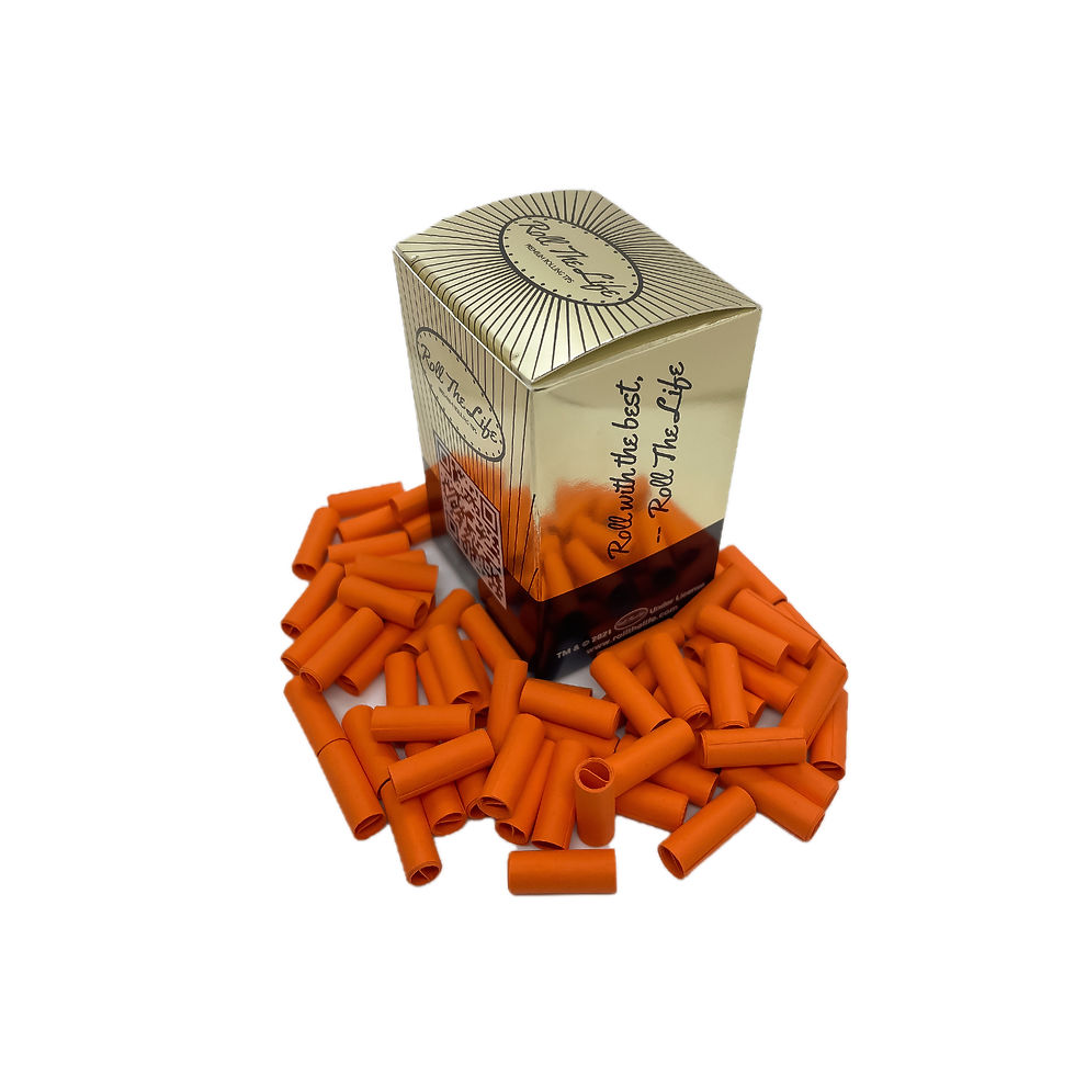 Thumbnail: Pre-Rolled Orange Filter Tips 7mm (150ct)