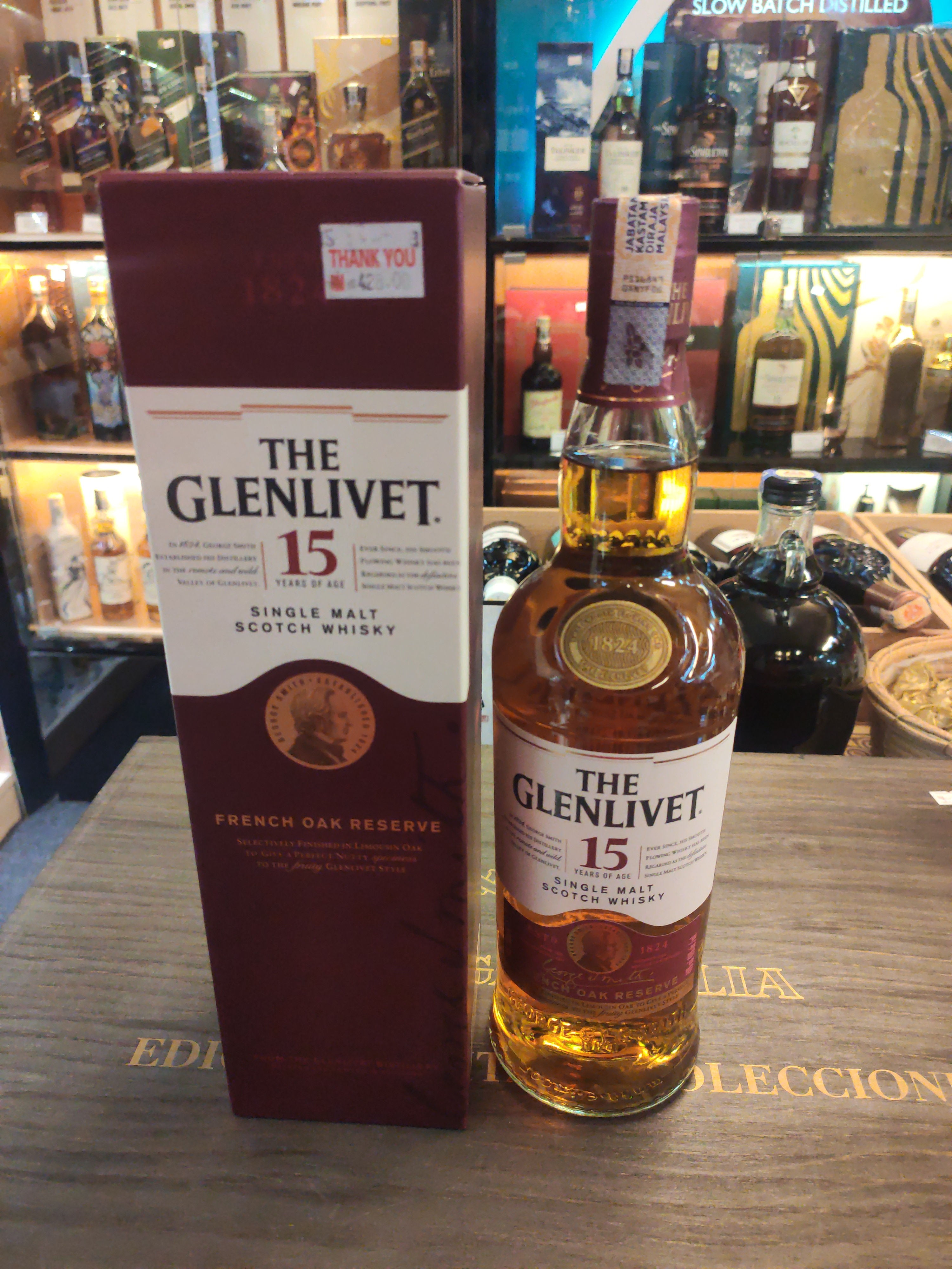 The glenlivet 15years 