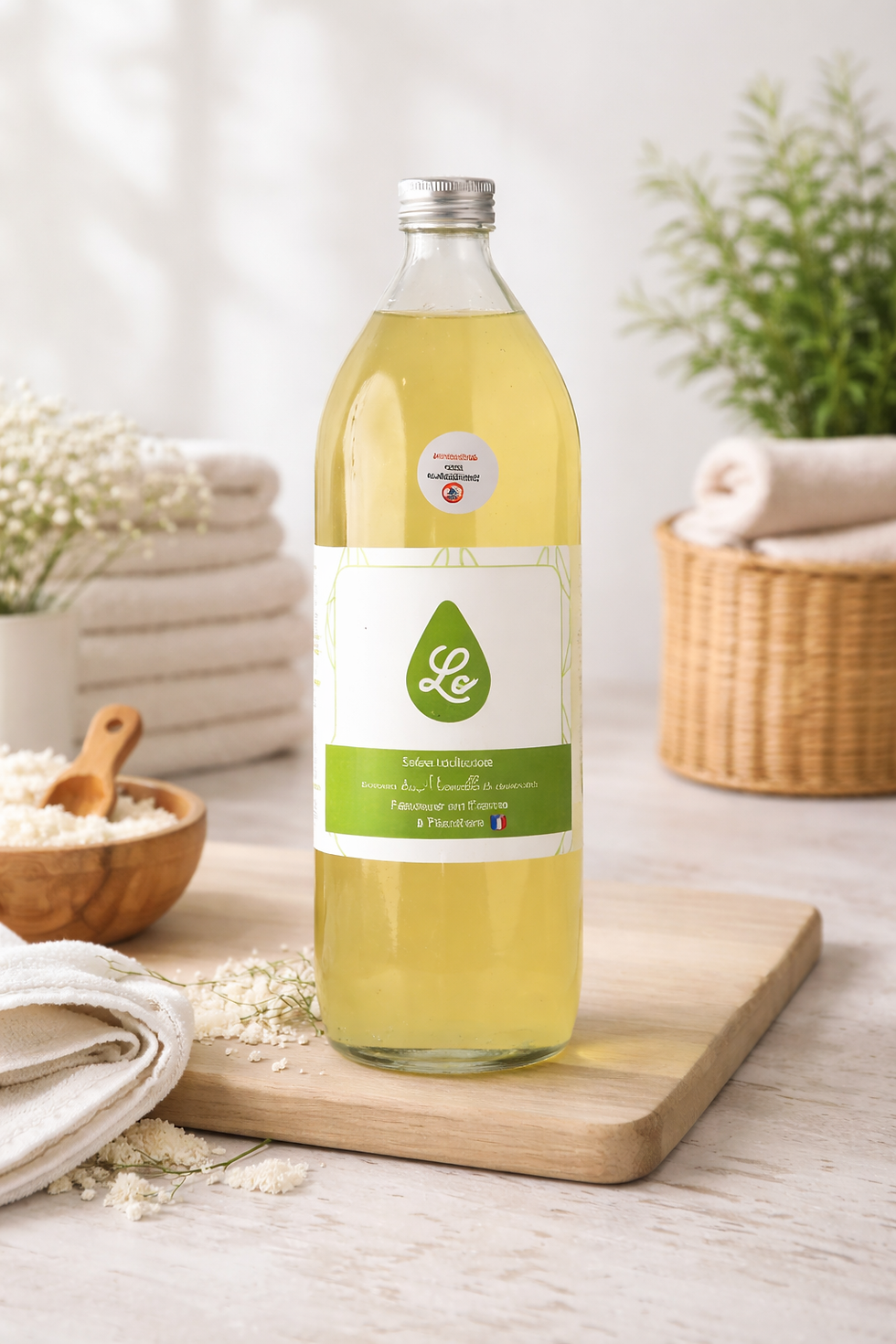 Miniature : Lessive au Savon de Marseille & Savon Noir – 25 lavages – 1 L