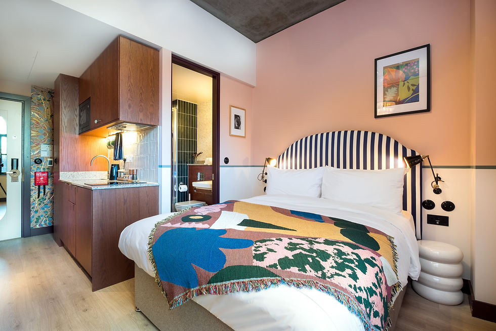 guestroom at the room2 Chiswick