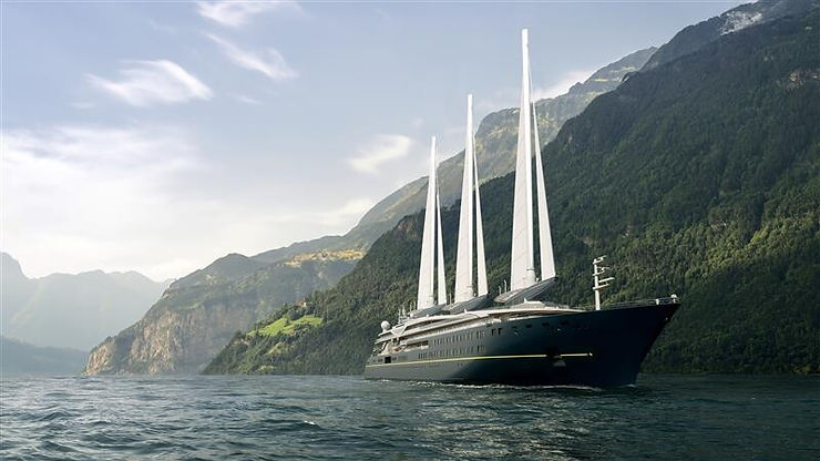 In June 2026, Orient Express Corinthian, the world's largest sailing yacht, will take to the open sea, tracing a course through the French and Italian Riviera