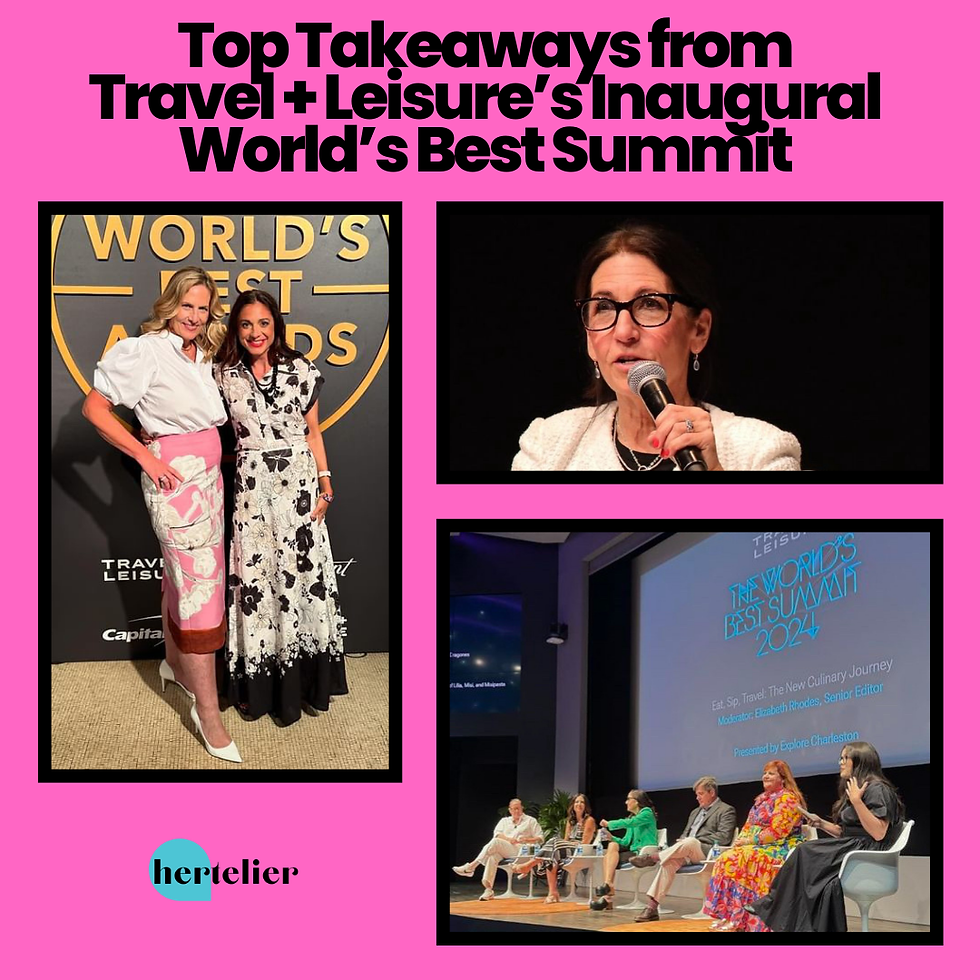 travel + leisure world's best summit