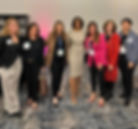 female leaders gather at ALIS to celebrate Leslie Hale