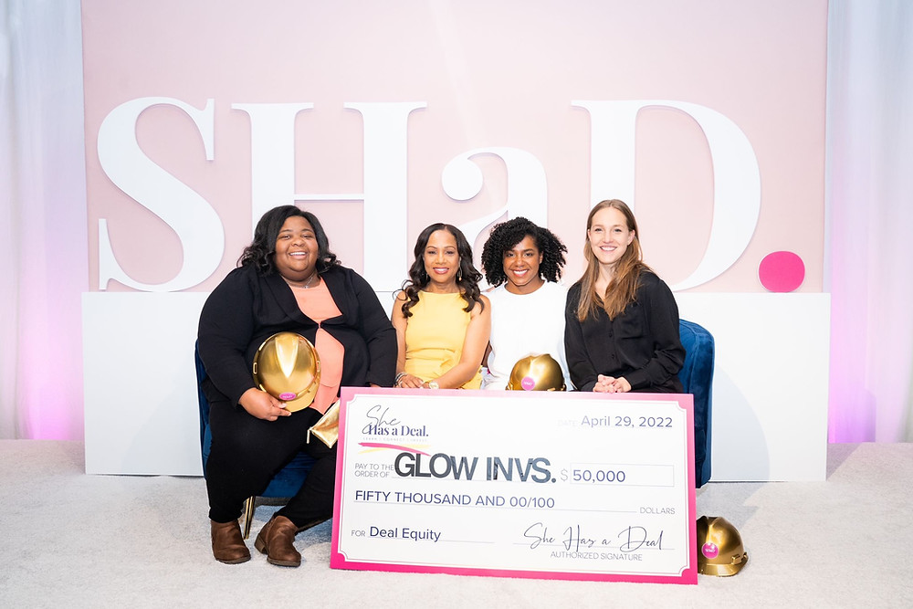 team GLoW with SHaD founder, Tracy Prigmore