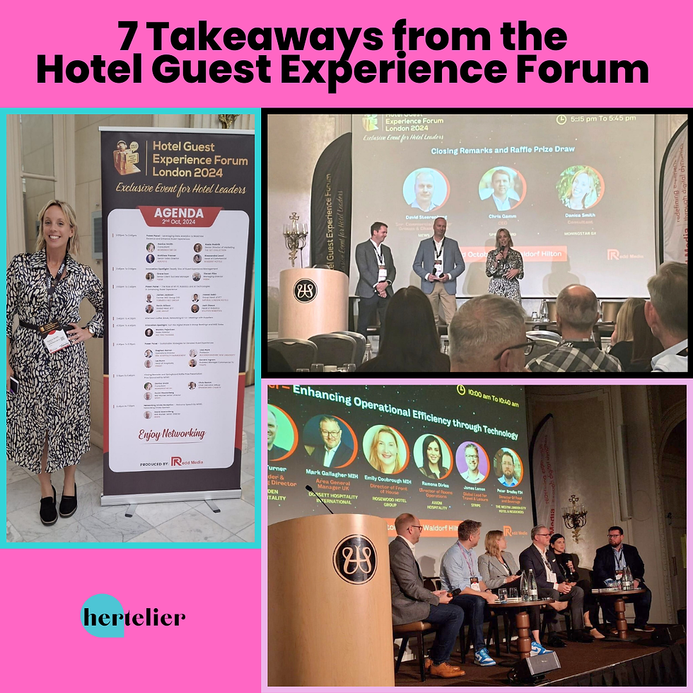 hotel guest experience forum london 20204