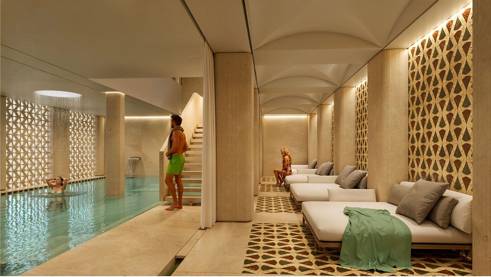 new spa at hotel hassler roma
