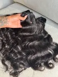 Sea raw hair