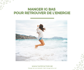 Gagnez en énergie grâce à l'alimentation IG bas