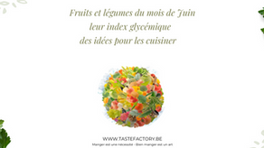 Fruits et légumes du mois de juin