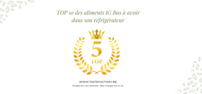 Les aliments IG bas à avoir dans son frigo