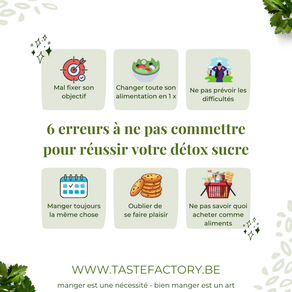 6 erreurs à ne pas commettre pour réussir sa détox sucre