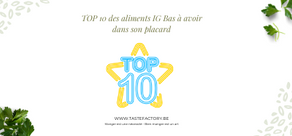 Les aliments IG bas à avoir dans son garde manger