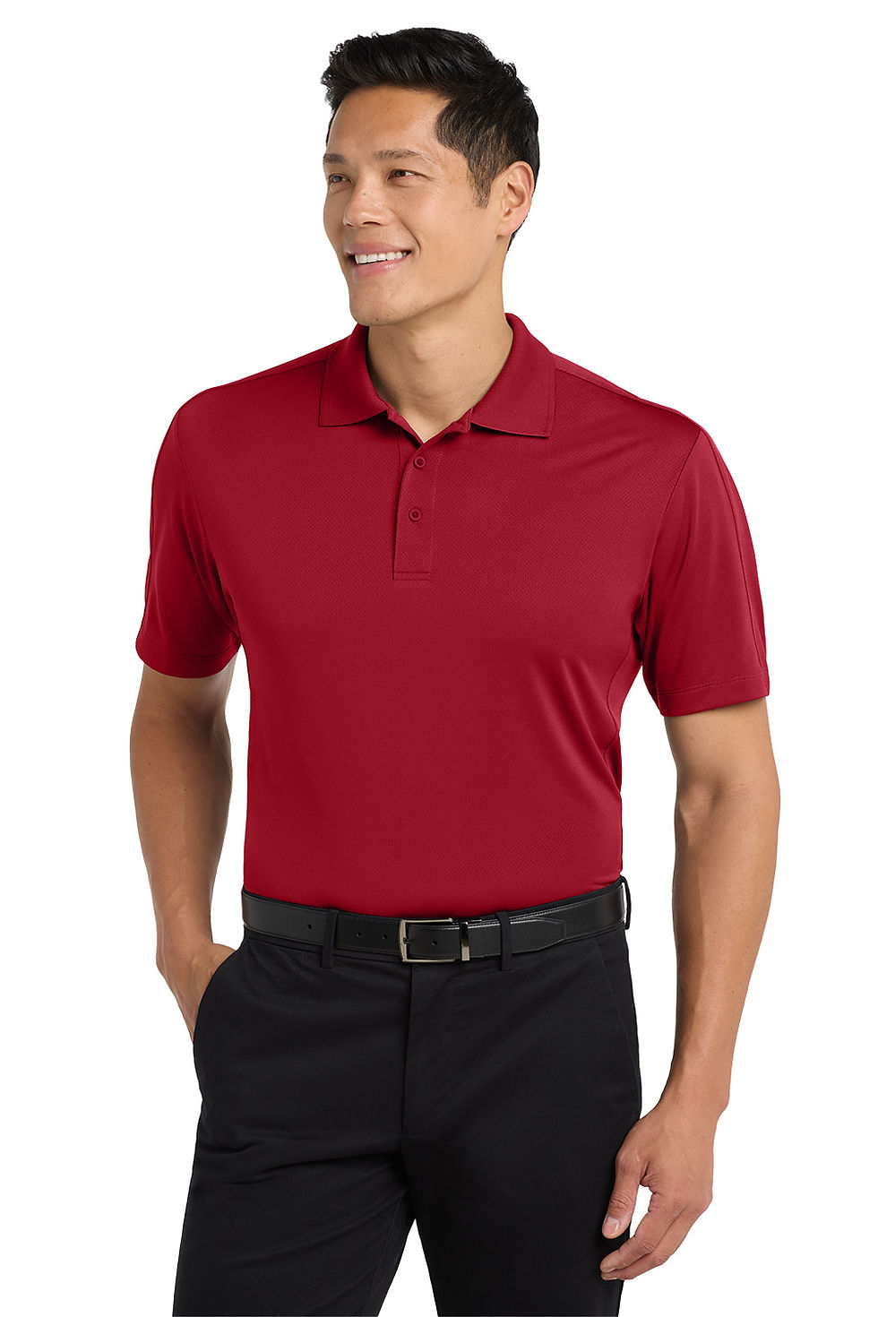 Thumbnail: K569 Men's Port Authority® Diamond Jacquard Polo