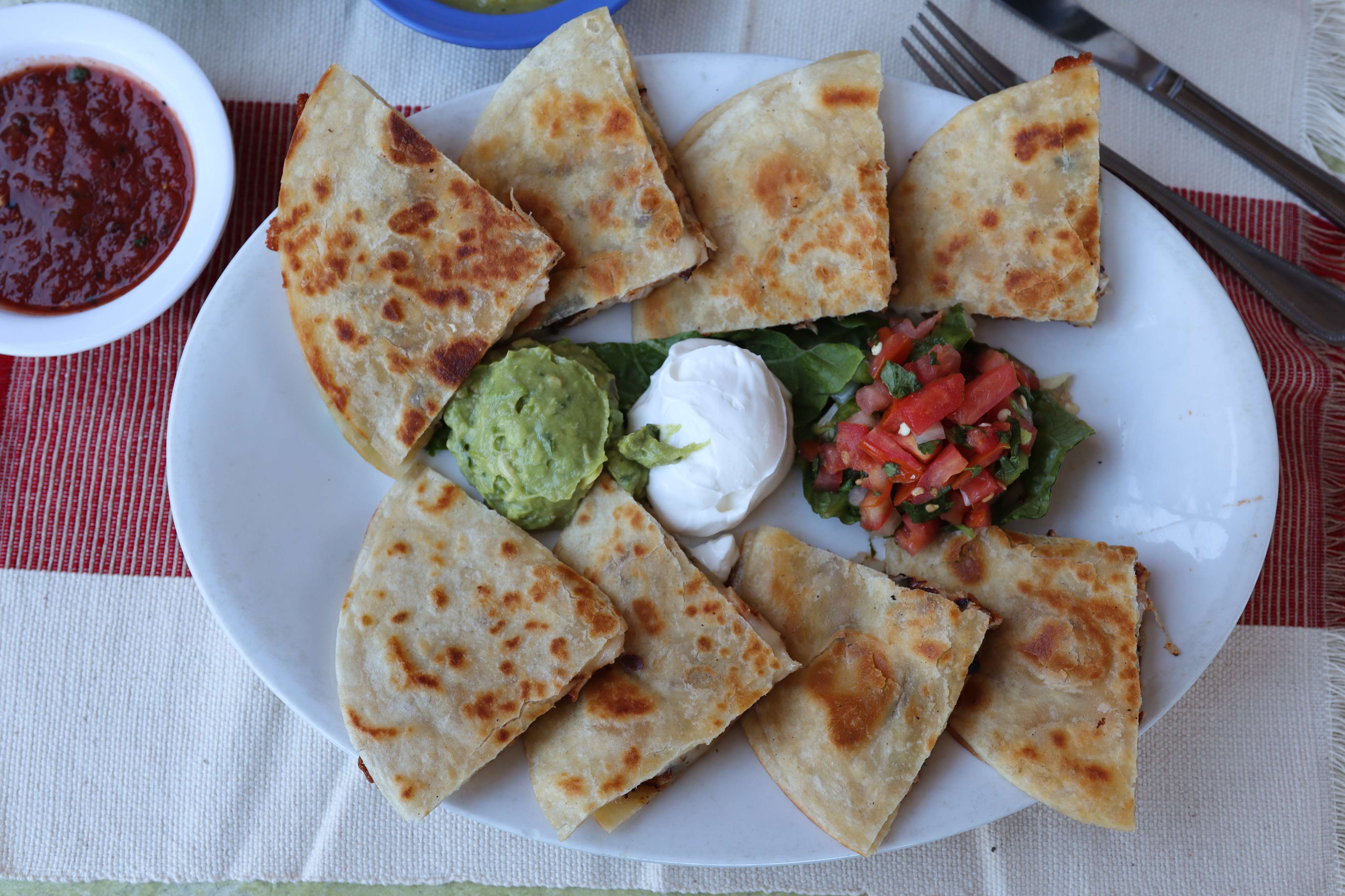 Arranged Food and Objects