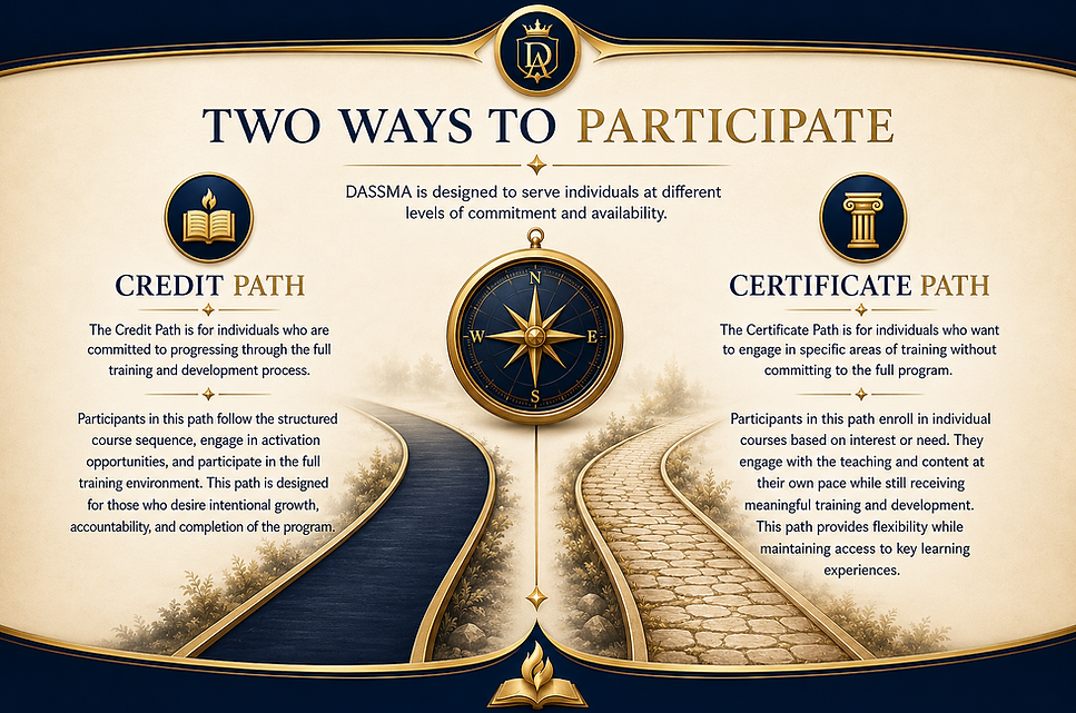 DASM Course Paths