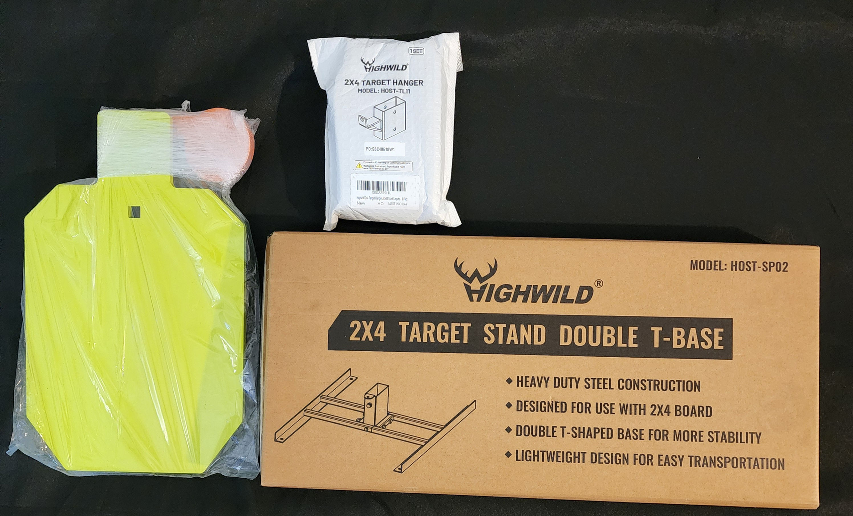 AR500 Steel Target & Stand Kit