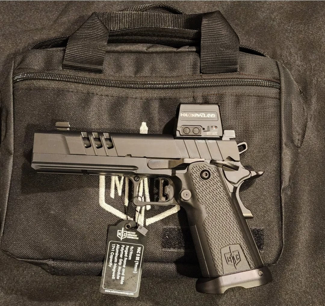 MAC 9 DS Comp w/ Atlas Toolless Guide rod-Recoil Springs, and more!