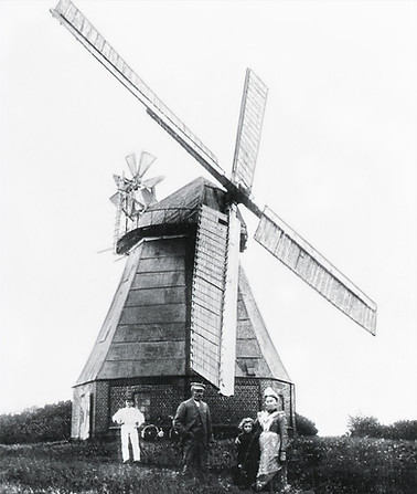 Historisch-Tüschenbeker Mühle, Foto um 1