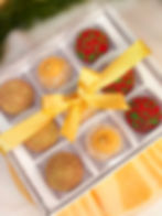 Caixinha Natalina c/ 9 docinhos