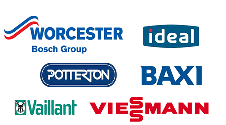 Worcester Bosch, Ideal, Potterton, Baxi, Vaillant, Viessmann